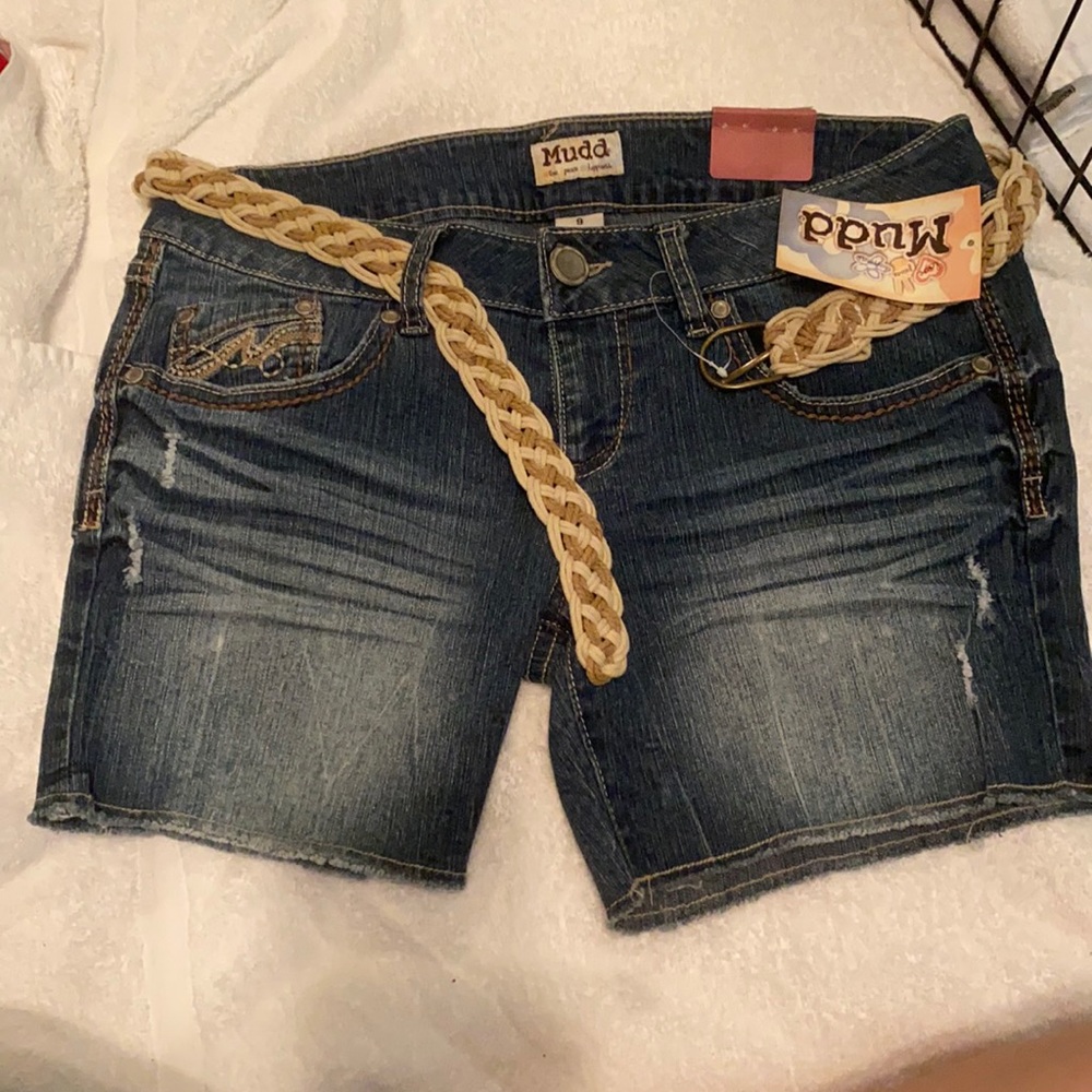 NWT Mudd Jean Shorts